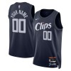 Dres Los Angeles Clippers Prilagođeni Nike 2023-24 City Edition Swingman